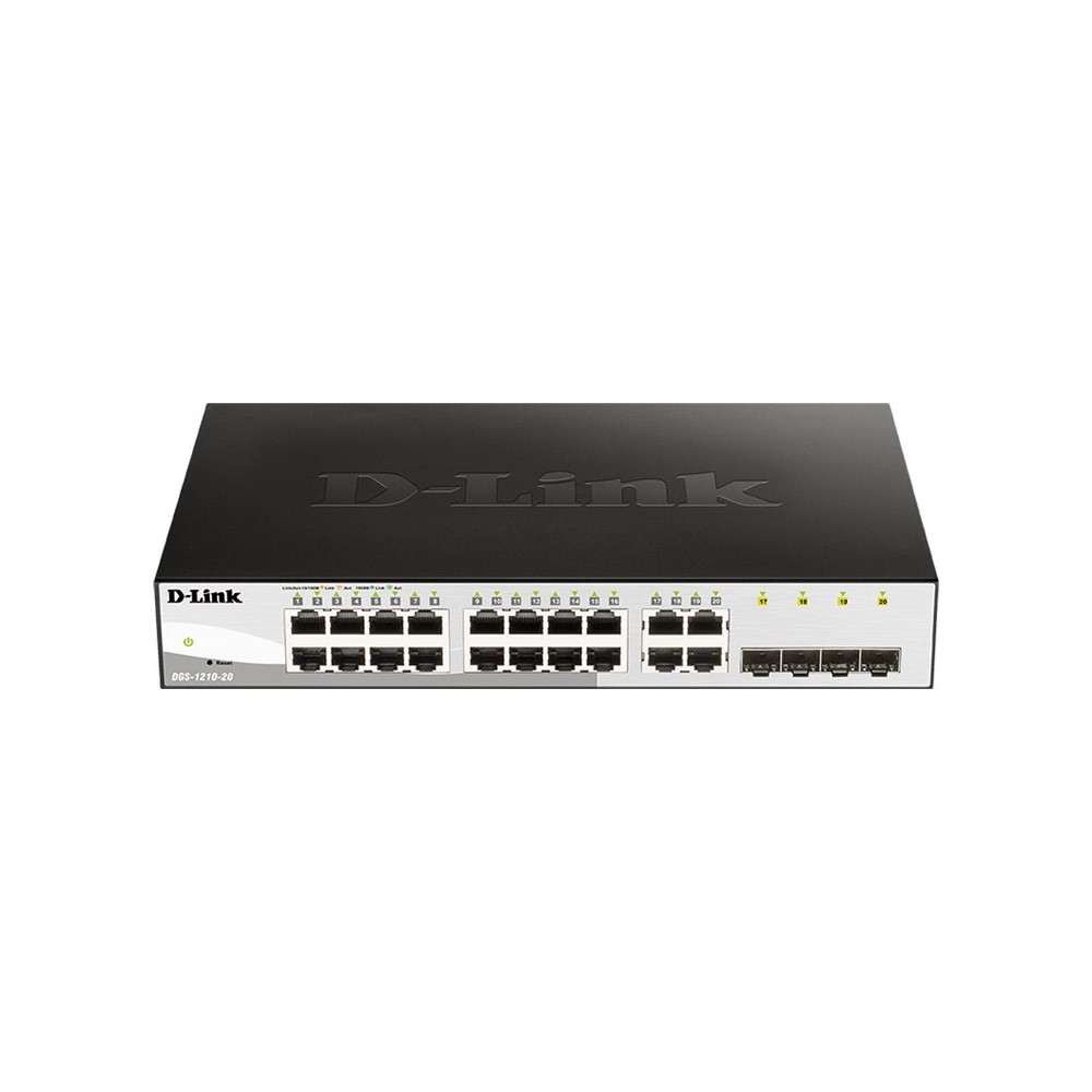 D-LINK DGS-1210-20/E SWITCH 16XGB 4XSFP COMBO