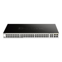 SWITCH SEMIGESTIONABLE D-LINK DGS-1210-52/E 48P GIGA + 4P GIGA COMBO RACK