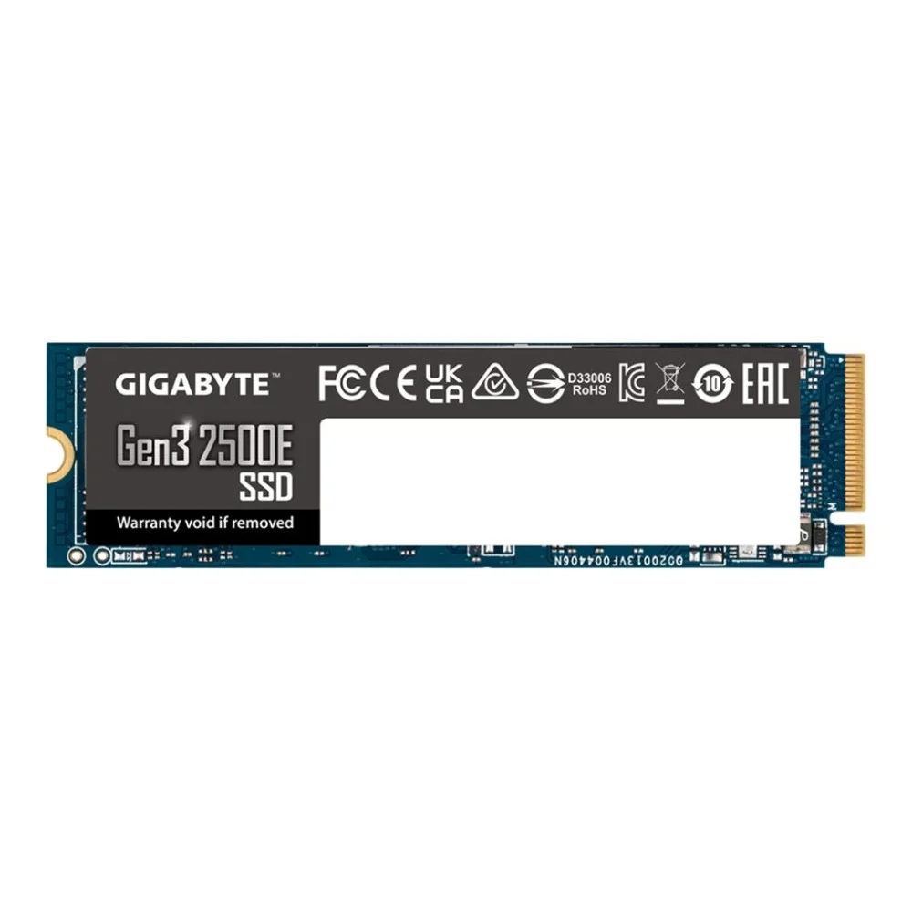 SSD NVMe M.2 GIGABYTE Gen3 2500E 1TB - Rendimiento y Eficiencia