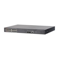 (DH-PFS4218-16GT-240) SWITCH POE 16 PUERTOS GIGABIT + 2 SFP UPLINK GIGABIT 240W 8023AT MANEJABLE LAYER 2