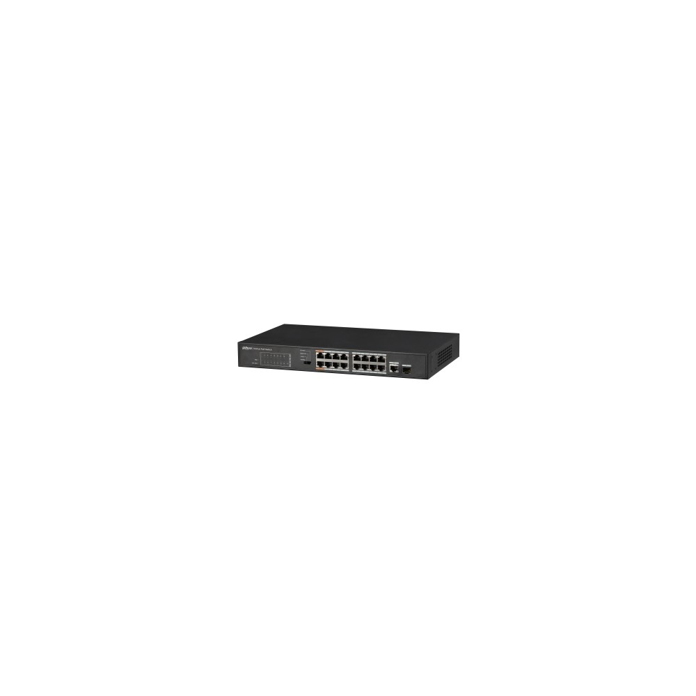 (DH-PFS3117-16ET-135) 17-PORT UNMANAGED SWITCH WITH 16-PORT POE