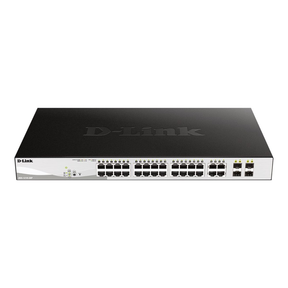 SWITCH D-LINK 24PORT POE +4SFP SMART+ GESTIONABLE