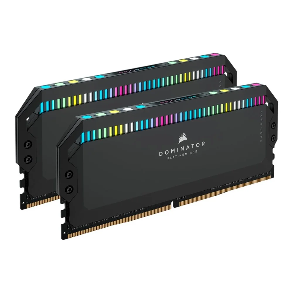 MEMORIA CORSAIR DDR5 64GB 2X32GB PC5600 DOMINATOR PLATINUM RGB CMT64GX5M2B5600C40