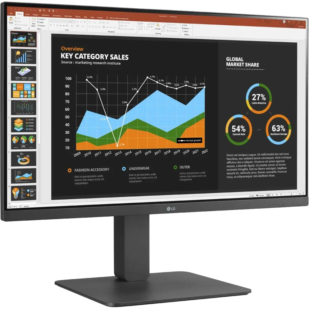 MONITOR 23 8 FHD HDMI DP PIVOTE