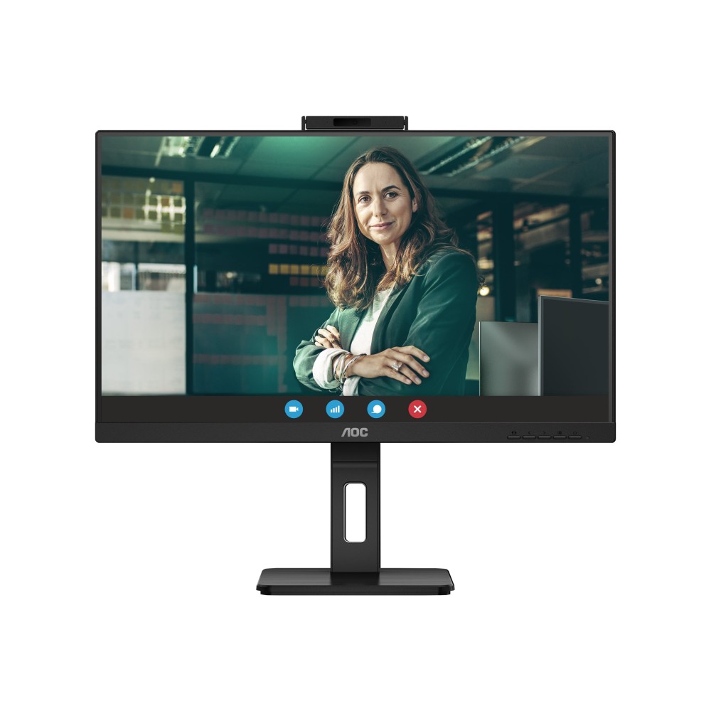 MONITOR PROFESIONAL AOC Q27P3CW 27/ QHD/ WEBCAM/ MULTIMEDIA/ NEGRO