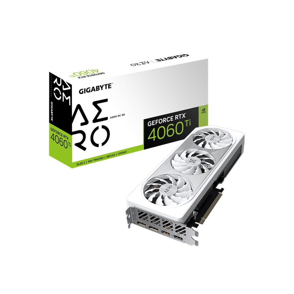 TARJETA GRAFICA GIGABYTE RTX 4060 TI AERO OC 8GB