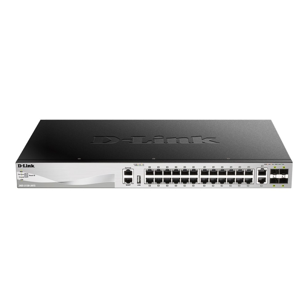 24 X 10/100/1000BASE-T PORTS LAYER 3 STA