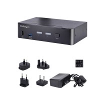 2 PORT USB C DP KVM SWITCH - 4KCPNT