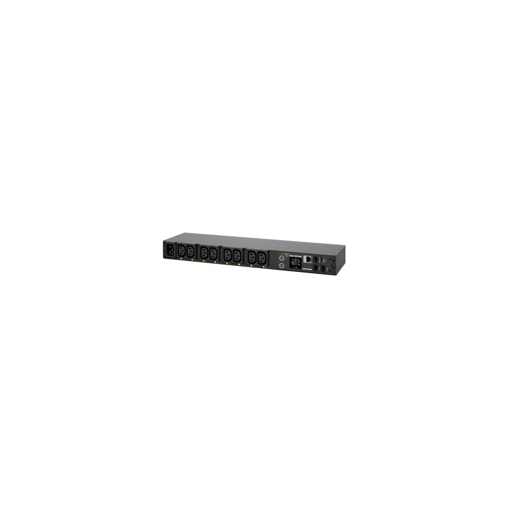 UNIDAD DE DISTRIBUCI?N PARA ALIMENTACI?N CYBERPOWER PDU41005/ 16A/ 8X IEC C13/ FORMATO RACK 1U