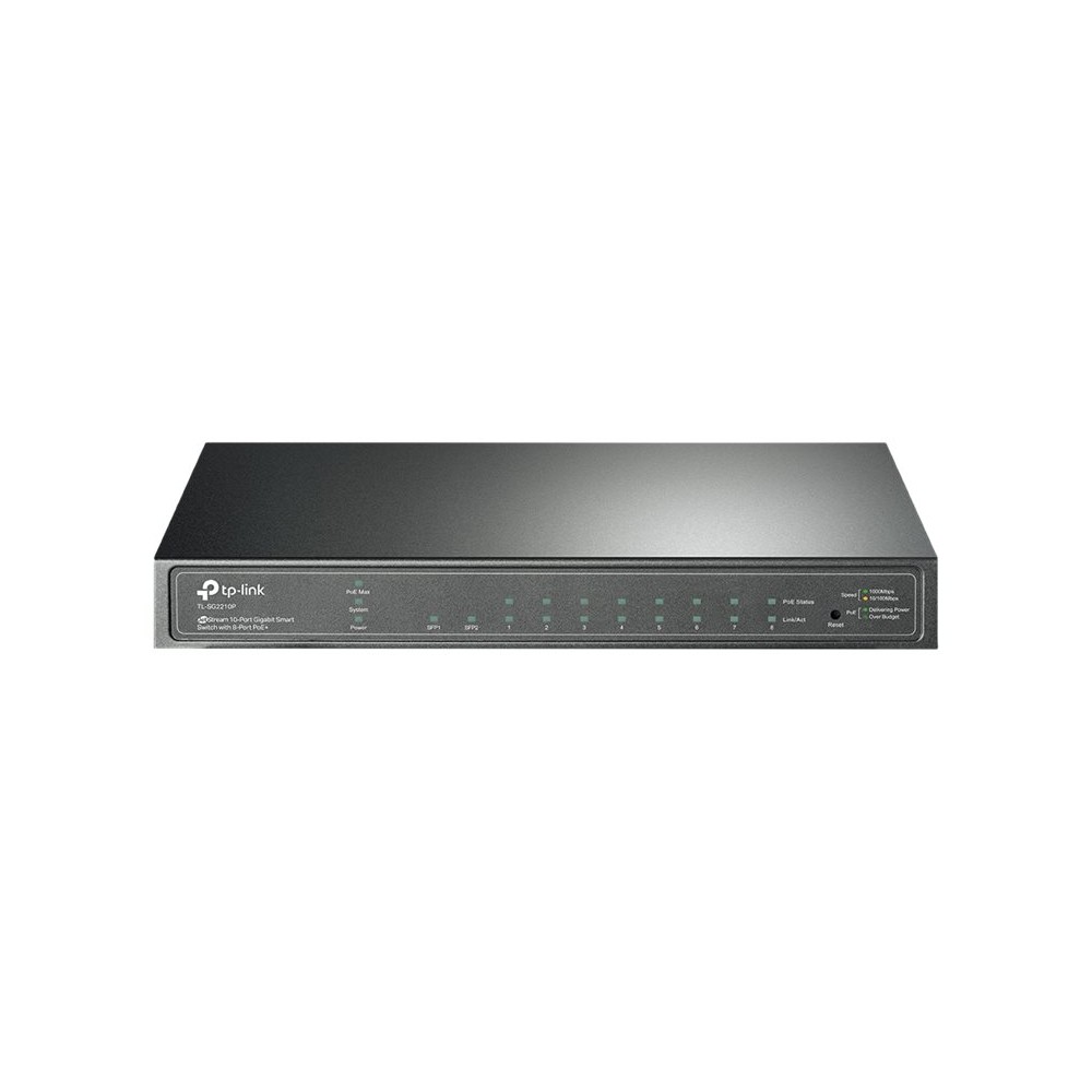 TP-LINK SG2210P SWITCH 8XGB POE+ 2XSFP