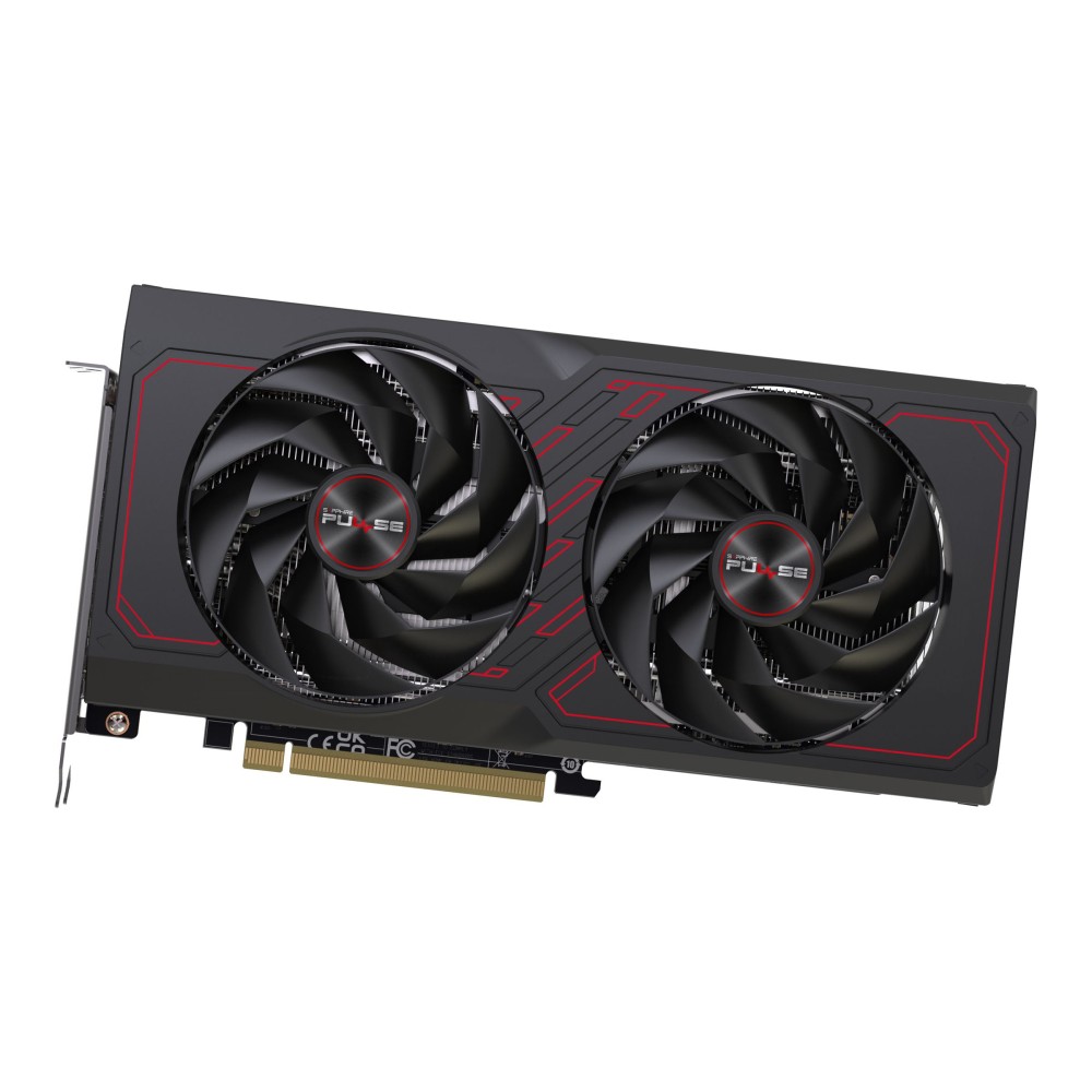 VGA SAPPHIRE PULSE RADEON RX 7600 XT GAMING OC 16GBAMDRX7600XT16GBGDDR6128BIT2HDMI+2DP (2 VENTILADORES)