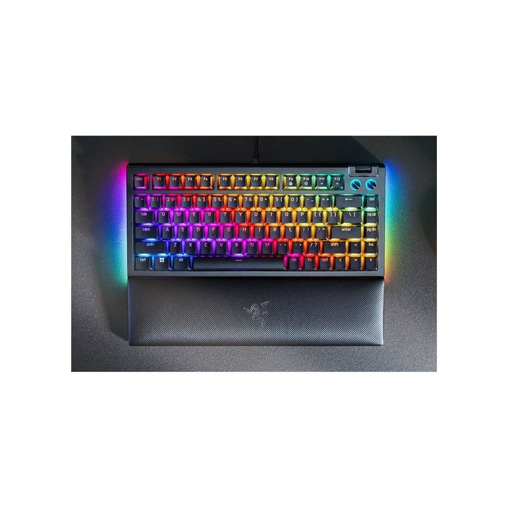 TECLADO RAZER BLACKWIDOW V4 75% (USA) (RZ03-05000100-R3M1)