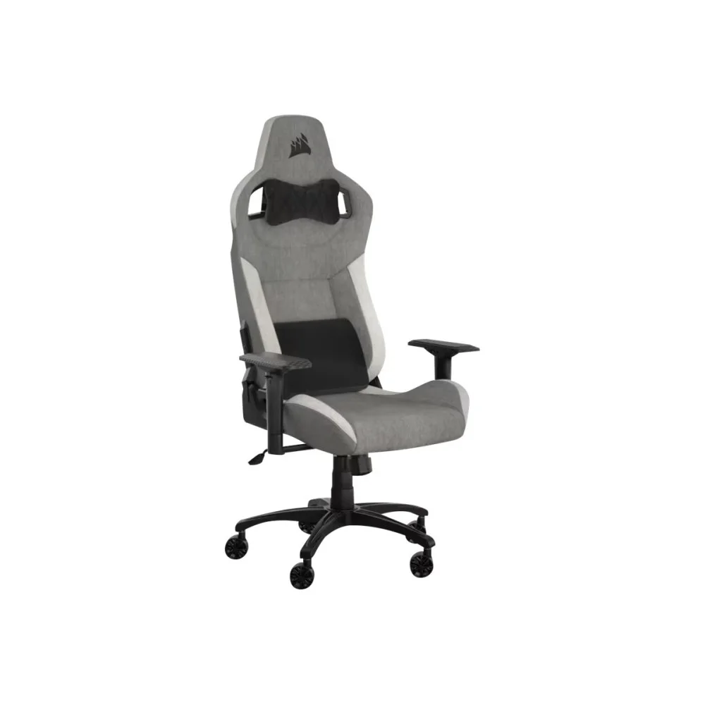 SILLA CORSAIR GAMING T3 RUSH (2023) GRIS/BLANCA CF-9010058-WW