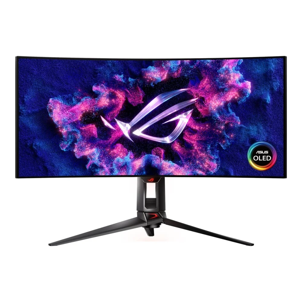 ASUS ROG SWIFT OLED PG34WCDM GAMING MONITOR 34 INCH 800R CURVED OLED