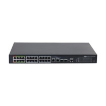 (DH-LR2226-24ET-360-V2) SWITCH EPOE 24 PUERTOS 10/100 (8 EPOE/EOC + 16 POE) + 2 UPLINK COMBO GIGABIT/SFP 8023AT 360W MANEJABLE L