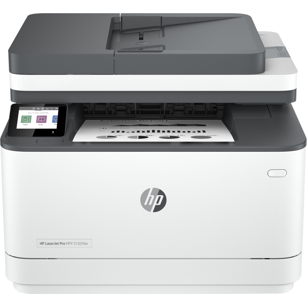 MULTIFUNCI?N L?SER MONOCROMO HP LASERJET PRO 3102FDW WIFI/ FAX/ D?PLEX/ BLANCA