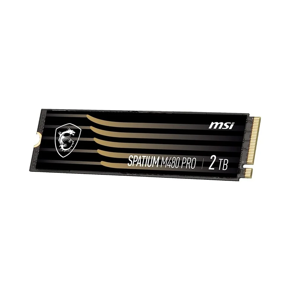 DISCO DURO M2 SSD 2TB PCIE4 MSI SPATIUM M480 PRO