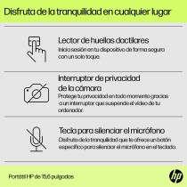 PORT?TIL HP 15-FD0057NS INTEL CORE I7-1355U/ 8GB/ 512GB SSD/ 156/ SIN SISTEMA OPERATIVO