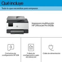 Impresora Multifunción Color Dúplex Wi-Fi HP OfficeJet Pro 9120b