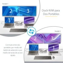 DOCKING STATION USB-C KVM