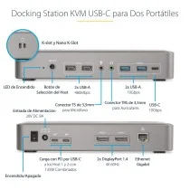 DOCKING STATION USB-C KVM