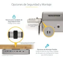 DOCKING STATION USB-C KVM