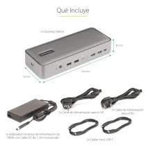 DOCKING STATION USB-C KVM