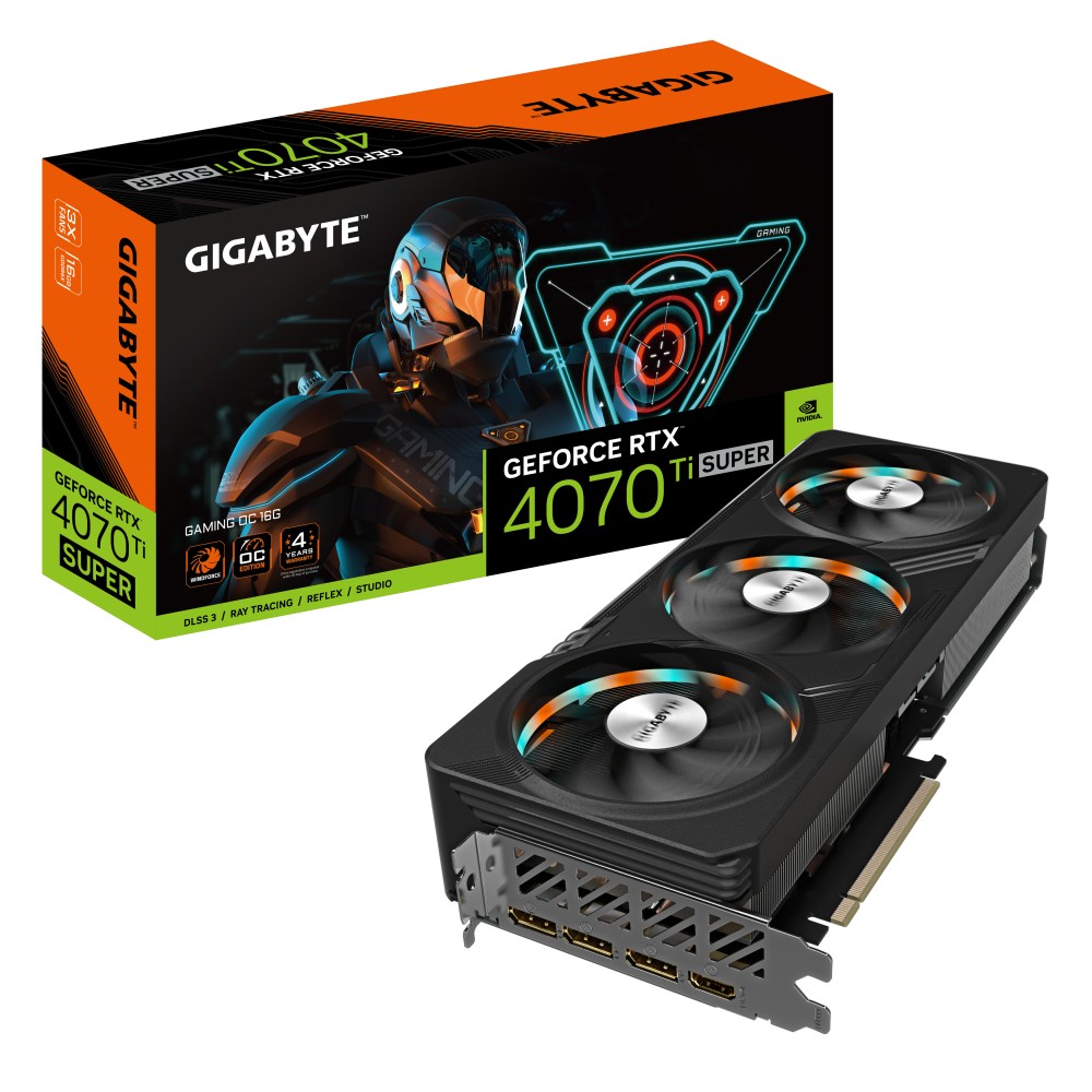 VGA GIGABYTE GV-N407TSGAMING OC-16GDNVRTX4070TISUPER16GB