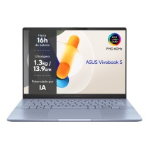 PORTATIL ASUS VIVOBOOK OLED S5406MA-QD090W 14 WUXGA ARC GRAPHICS I-5 125H 16GB RAM 1TB SSD WINDOWS 11 HOME AZUL