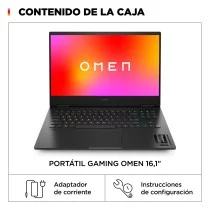 PORTATIL HP OMEN 16-WF1019NS I7-14700HX 16GB 1TB RTX 4060 161 FREEDOS