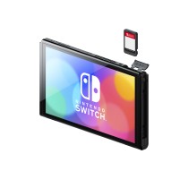 NINTENDO SWITCH VERSI?N OLED AZUL NE?N/ROJO NE?N/ INCLUYE BASE/ 2 MANDOS JOY-CON