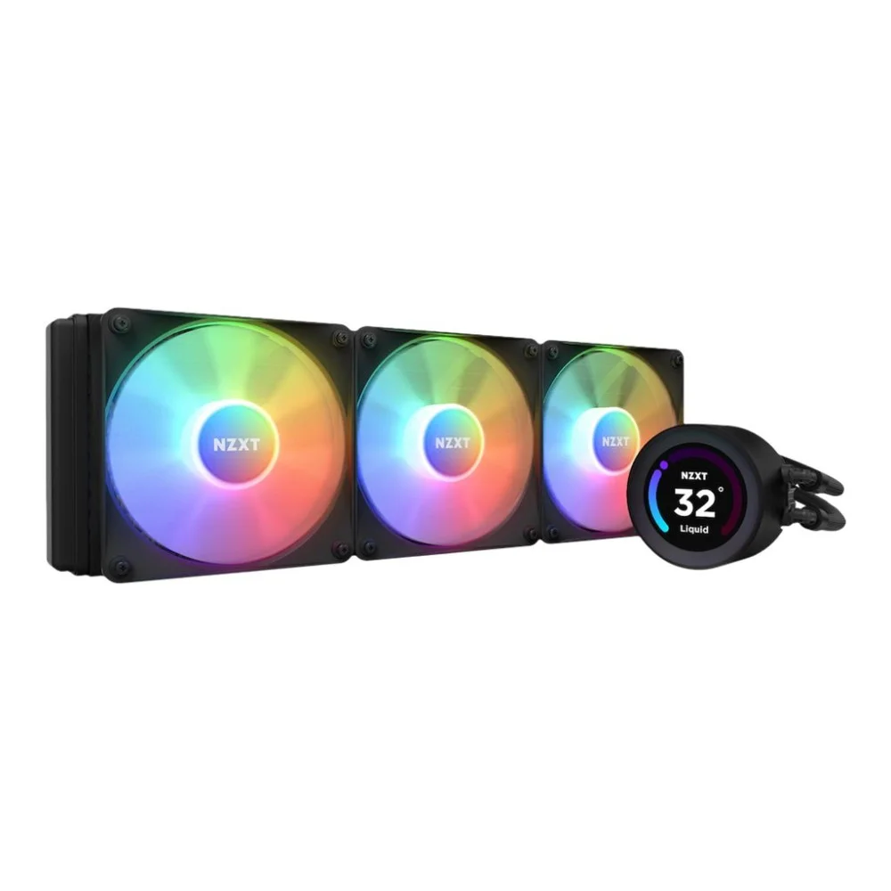 Refrigeración Líquida NZXT Kraken Elite 360 RGB Black RL-KR36E-B1