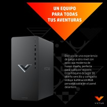 PC GAMING HP VICTUS 15L TG02-0108NS RYZEN 5 5600G/ 16GB/ 512GB SSD/ RADEON RX 6400/ WIN11