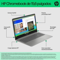 CHROMEBOOK HP 15A-NB0004NS INTEL CORE I3-N305/ 8GB/ 256GB/ 156/ CHROME OS