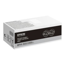 DOBLE TONER RETORNABLE EPSON C13S050711 NEGRO