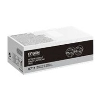 DOBLE TONER RETORNABLE EPSON C13S050711 NEGRO