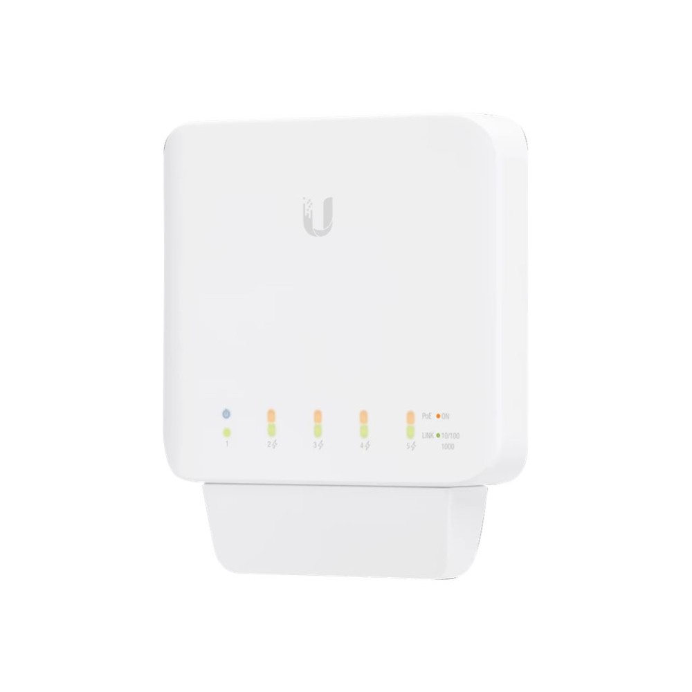 SWITCH UBIQUITI USW-FLEX 5 PUERTOS/ RJ45 10/100/1000 POE