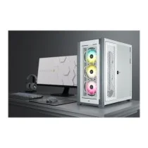 CAJA CORSAIR ICUE 5000X RGB MID-TOWER CRISTAL TEMPLADO BLANCA CC-9011213-WW