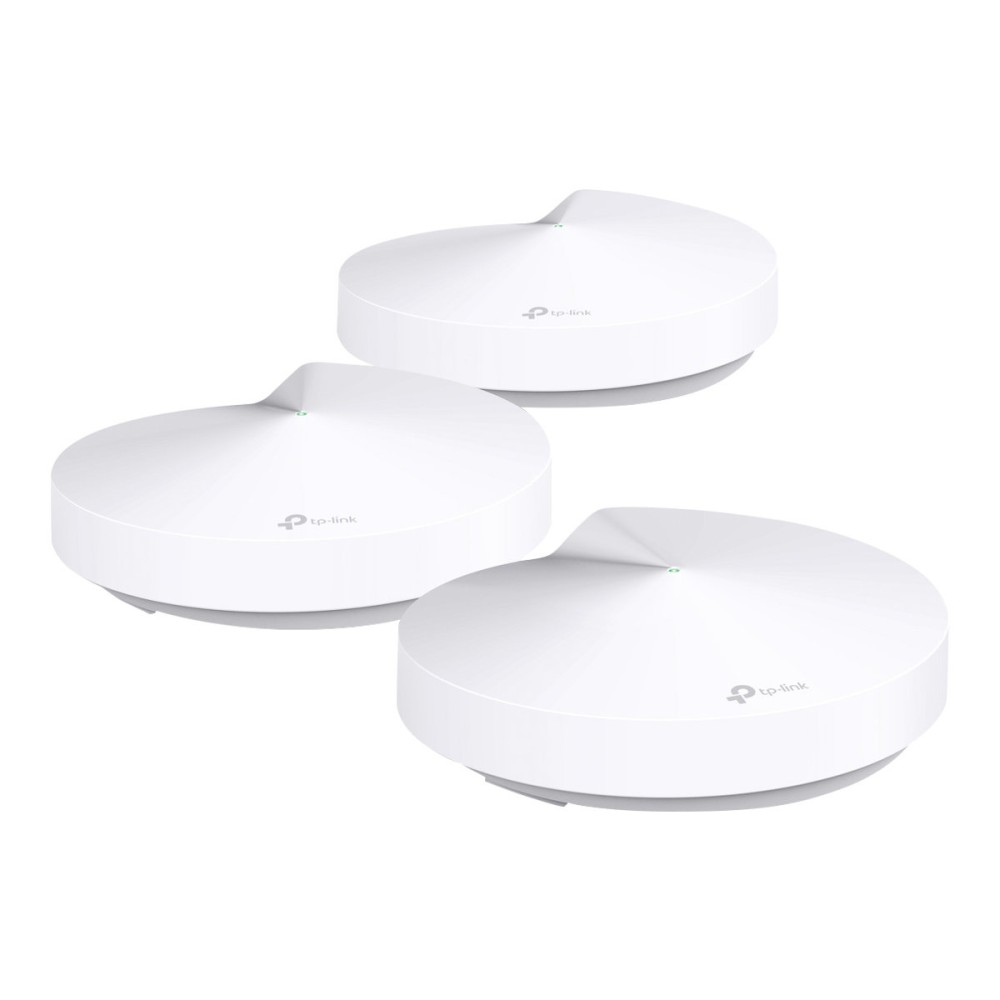 PUNTO DE ACCESO WIFI TP-LINK DECO M5 PARA EL HOGAR AC1300 3UDS CPU QUAD CORE 717MHZ BT42 2P GIGA 1P USB TIPO-C 4ANT INTERNAS 