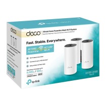 PUNTO DE ACCESO WIFI TP-LINK DECO P9 HIBRIDO MESH PACK 3 UNIDADES AC1200 + AC1000 2P GIGA 1P USB-C 2 ANTENAS INTERNAS COMPATIBLE