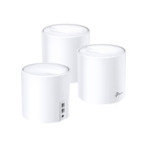 PUNTO DE ACCESO WIFI 6 MESH TP-LINK DECO X20 PACK 3U AX1800 1201MBPS EN 5GHZ + 574MBPS EN 24GHZ 4 ANTENAS 2P GIGA