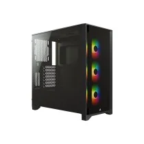 CAJA CORSAIR ICUE 4000X RGB TEMPERED GLASS NEGRA CC-9011204-WW