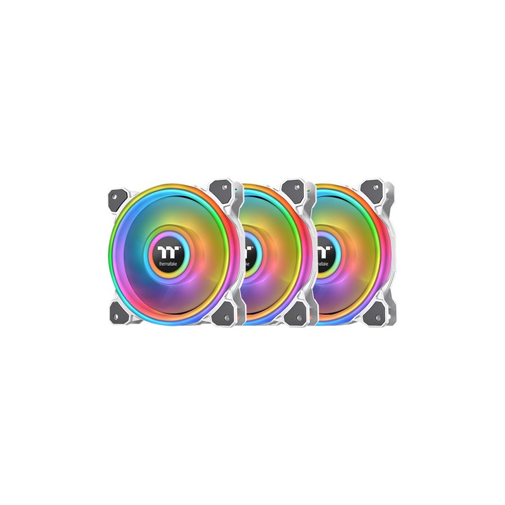 VENTILADOR 140X140 THERMALTAKE RIING QUAD 14 RGB BLANCO