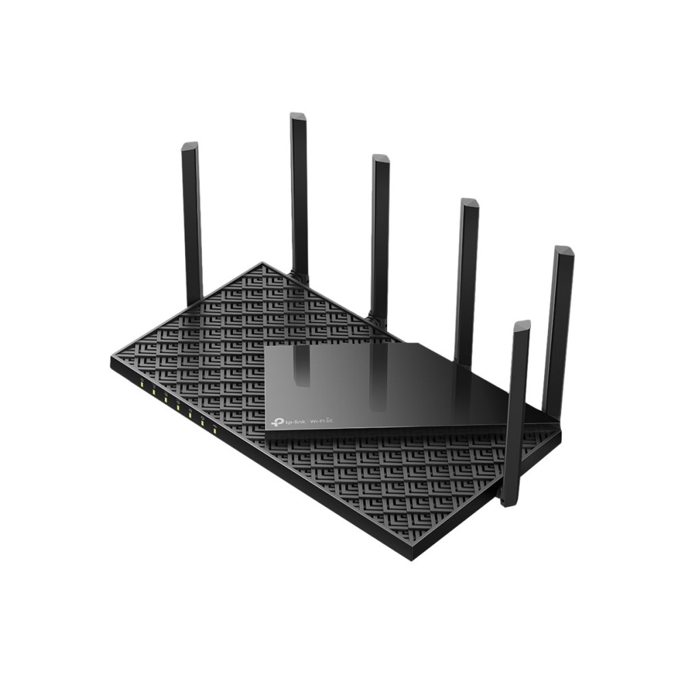 ROUTER WIFI TRIPLE BANDA TP-LINK ARCHER AXE75 WIFI 6E AX5400 CPU QUAD-CORE 17GHZ USB 30 COMPATIBLE ONE MESH LATENCI ULTRA BAJA