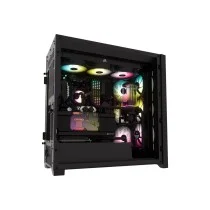 CAJA SEMITORRE ATX ICUE 5000X RGB TG BLACK CORSAIR