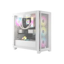 CAJA CORSAIR ICUE 4000D RGB AIRFLOW CRISTAL TEMPLADO BLANCA CC-9011241-WW