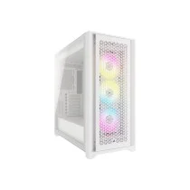 CAJA CORSAIR ICUE 5000D RGB AIRFLOW CRISTAL TEMPLADO BLANCA CC-9011243-WW