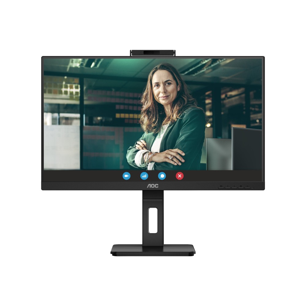 MONITOR PROFESIONAL AOC 24P3QW 238/ FULL HD/ WEBCAM/ MULTIMEDIA/ NEGRO