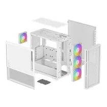 TORRE M-ATX DEEPCOOL CH560 WHITE