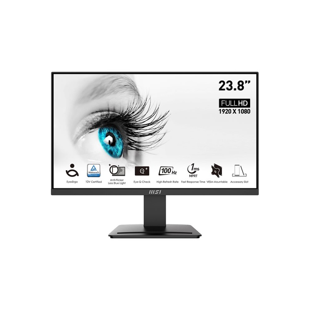 MONITOR LED 238 MSI PRO MP2412 NEGRO